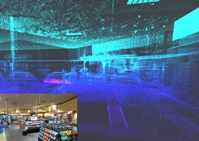 3D Laser Scanning provides precise, high-quality digital capture of store environments, delivering Revit-ready point clouds and 3D walkthroughs with up to 20% cost savings, speeds up to 5× faster and an ROI of 185 - 375%.
