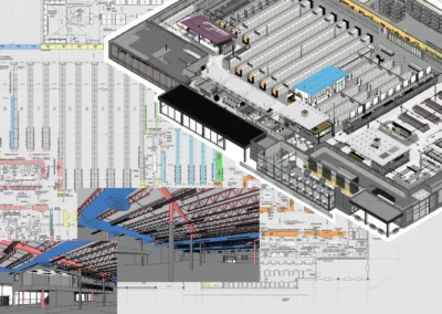Accurate As-Built Documentation – Revit Modeling and BIM services deliver precise 3D as-built models that accurately reflect the final store conditions, enabling efficient updates, streamlined facility management and seamless future renovations.